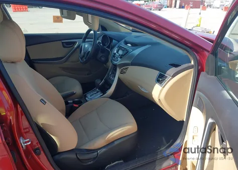 2013 Hyundai Elantra Gls from USA, damaged, VIN 5NPDH4AE7DH376070